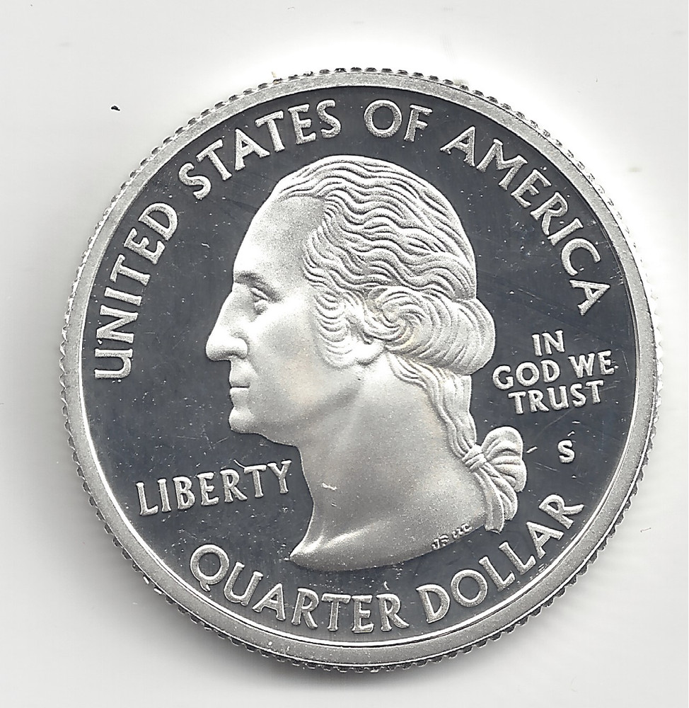 2000 S Silver VIRGINIA Proof Quarter - 90% Silver