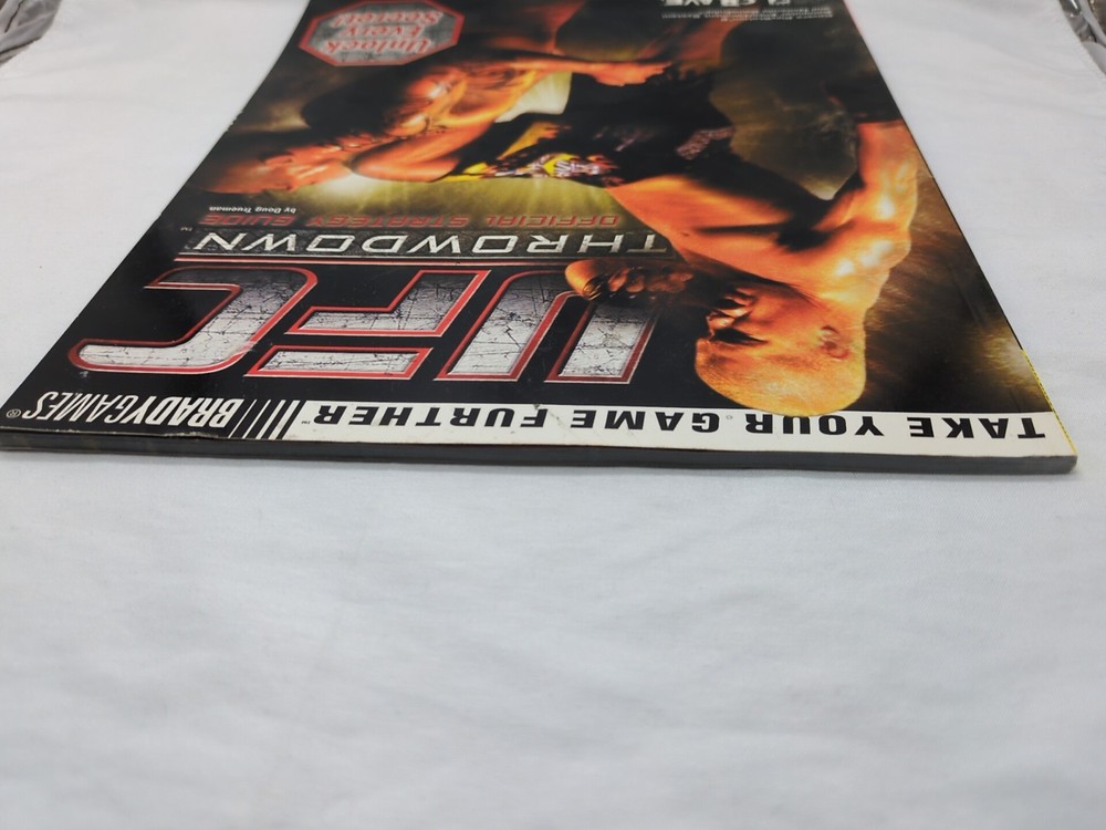 UFC Throwdown Official Strategy Guide Book