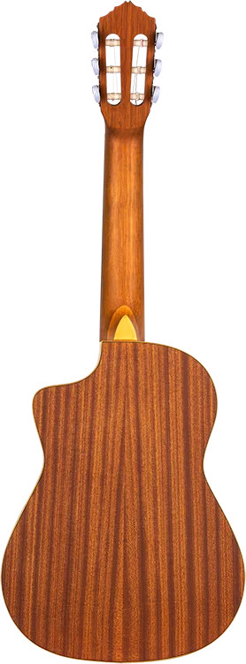 Ortega Requinto Series Pro Solid Top Nylon String Guitar w/ Bag