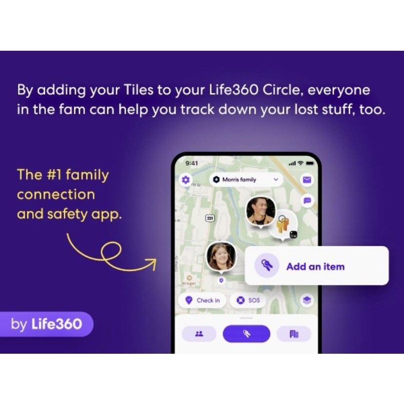 Tile by Life360 Pro Powerful Bluetooth Tracker ( Genuine / Sealed / New )
