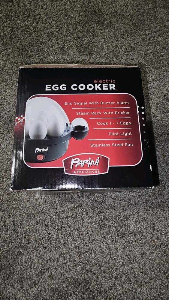 Parini Electric Egg Cooker Perfect for Hard Boiled Eggs Deviled Eggs