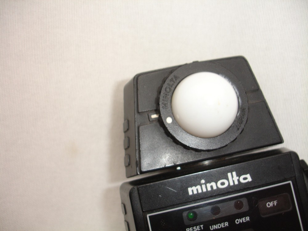 MINOLTA FLASH Meter II with strap, Vintage Light meter
