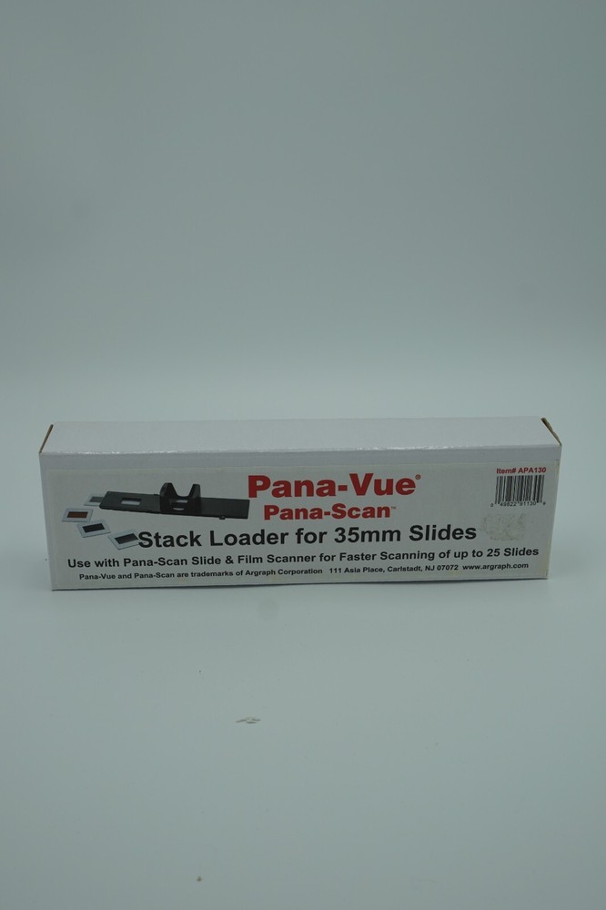 Pana-Scan Stack Loader for 35mm Slides