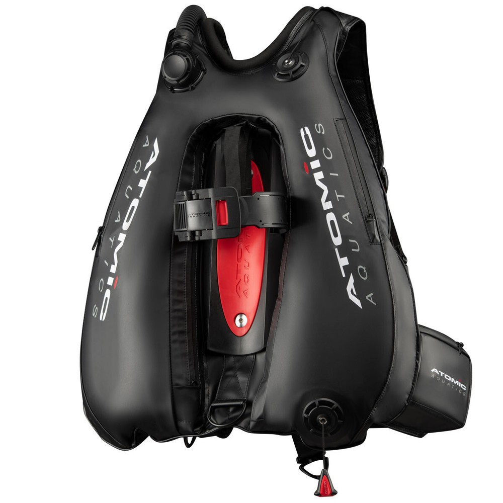 Atomic Aquatics BC2 BCD, Black - Large; Back Inflate BCD; (99-3000-LG)