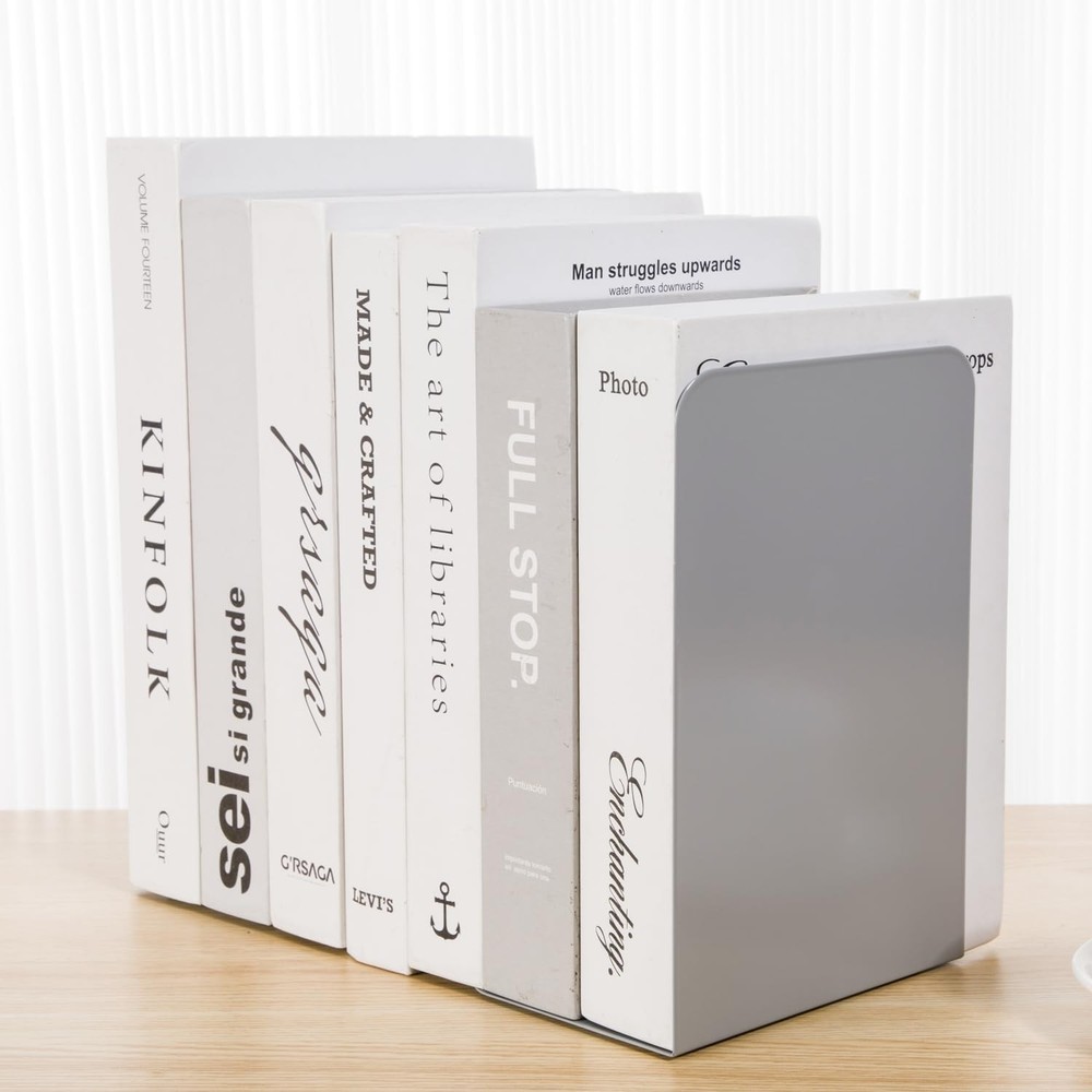 Metal Book Ends for Shelves