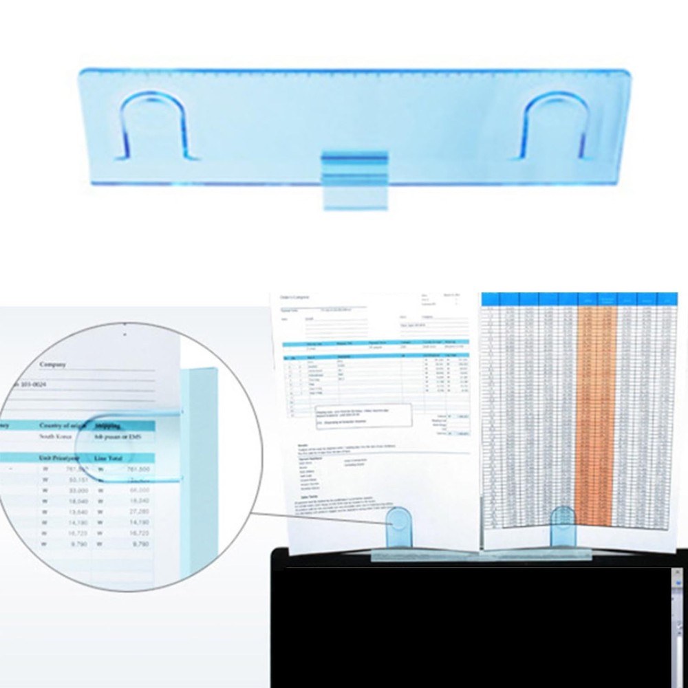 Document Holder Clip for Typing Reading Document Note Organiser Document Pape...