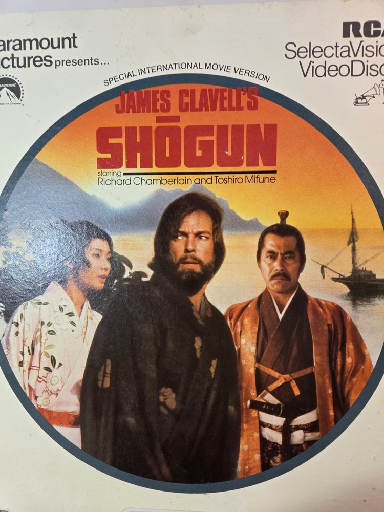 Shogun James Clavell's RCA SelectaVision CED VideoDisc Paramount