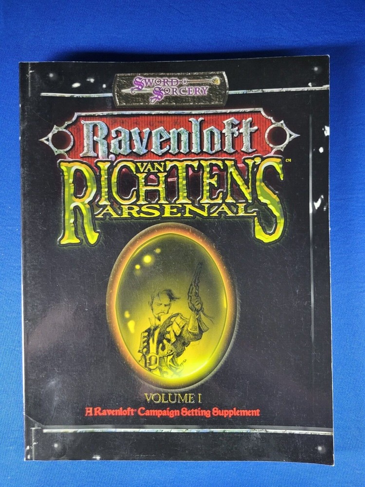 Ravenloft Van Richten's Arsenal Volume I - Swords & Sorcery