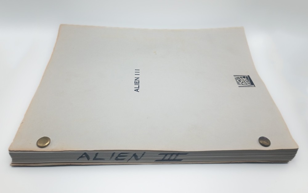 ALIEN 3 Rare Production Reshoot Script Walter Hill David Fincher Screenplay 1992