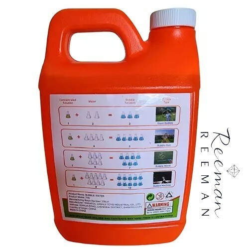 Homily Bubble Solution 32 oz Concentrated Bubbles Refill for bubbles Machine.