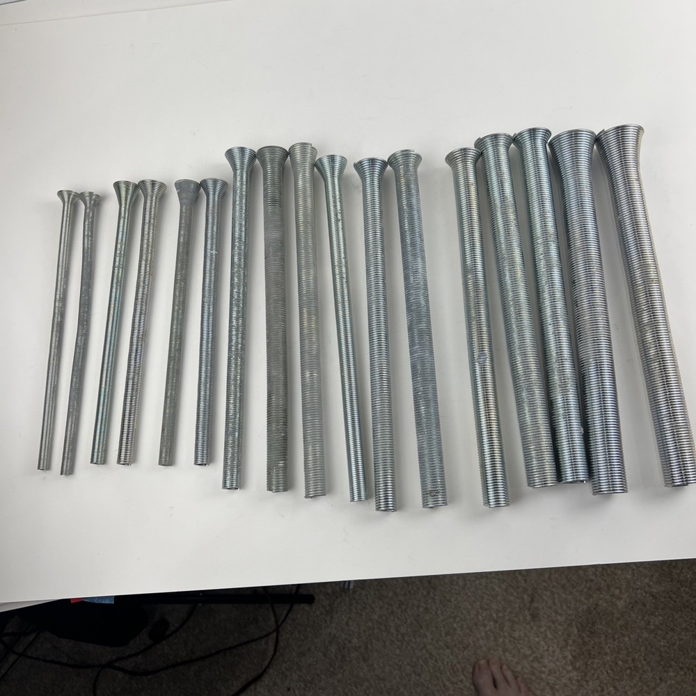 RIDGID Spring Type Tube Benders - 17 Total - Various Sizes