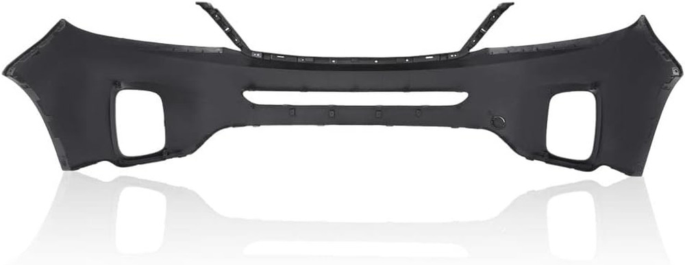 Primered Front Upper Bumper Cover, Compatible with Kia Sorento 2014 2015 Replace