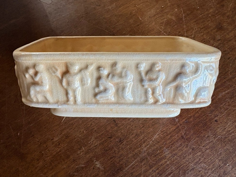 Mid Century Planter with Relief Design