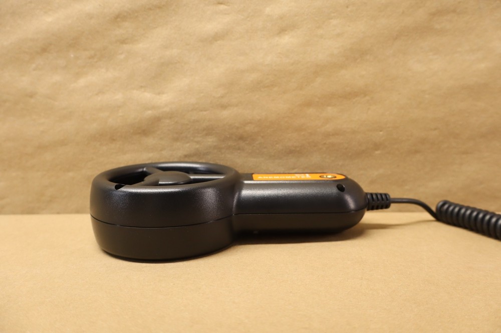 VEVOR Portable Anemometer Split Design, Temp Range 14℉-140℉, LED Screen Digital