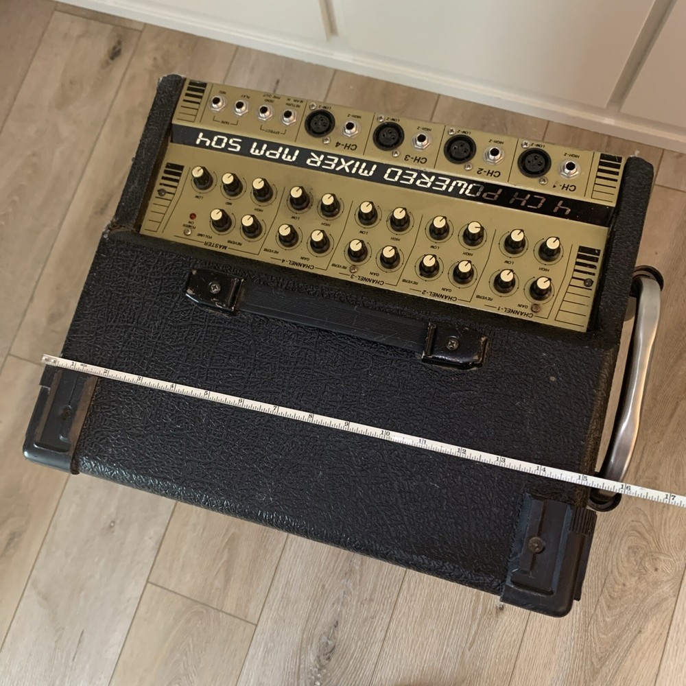 Rogue 4CH Powered Mixer MPM 504