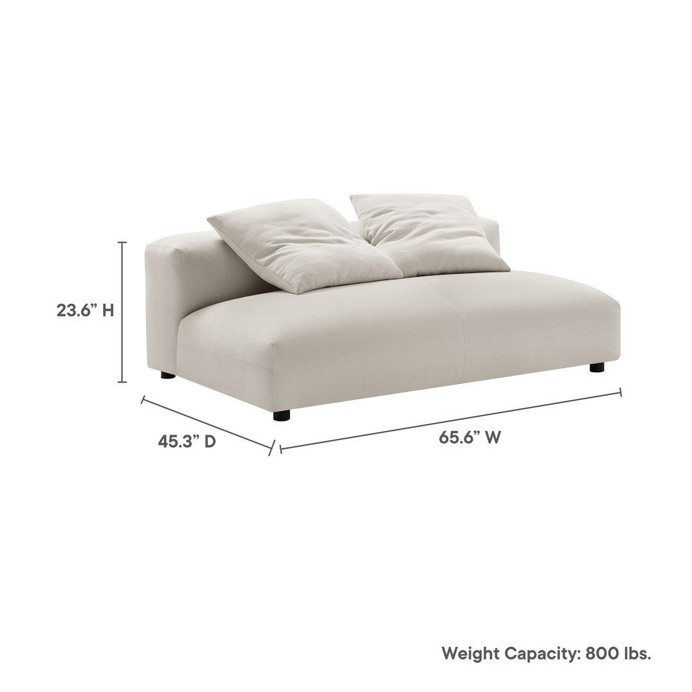 Solace Armless Loveseat