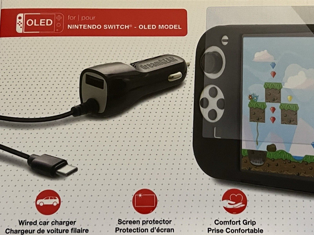 Nintendo switch OLED Model DreamGear Essentials Bundle, ONLY!!