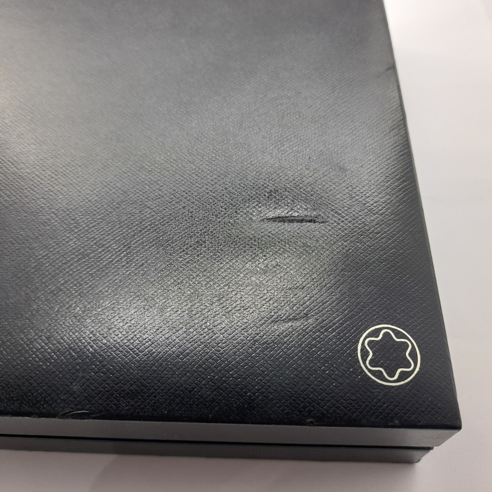 Montblanc Original Presentation Box Black Leatherette Case