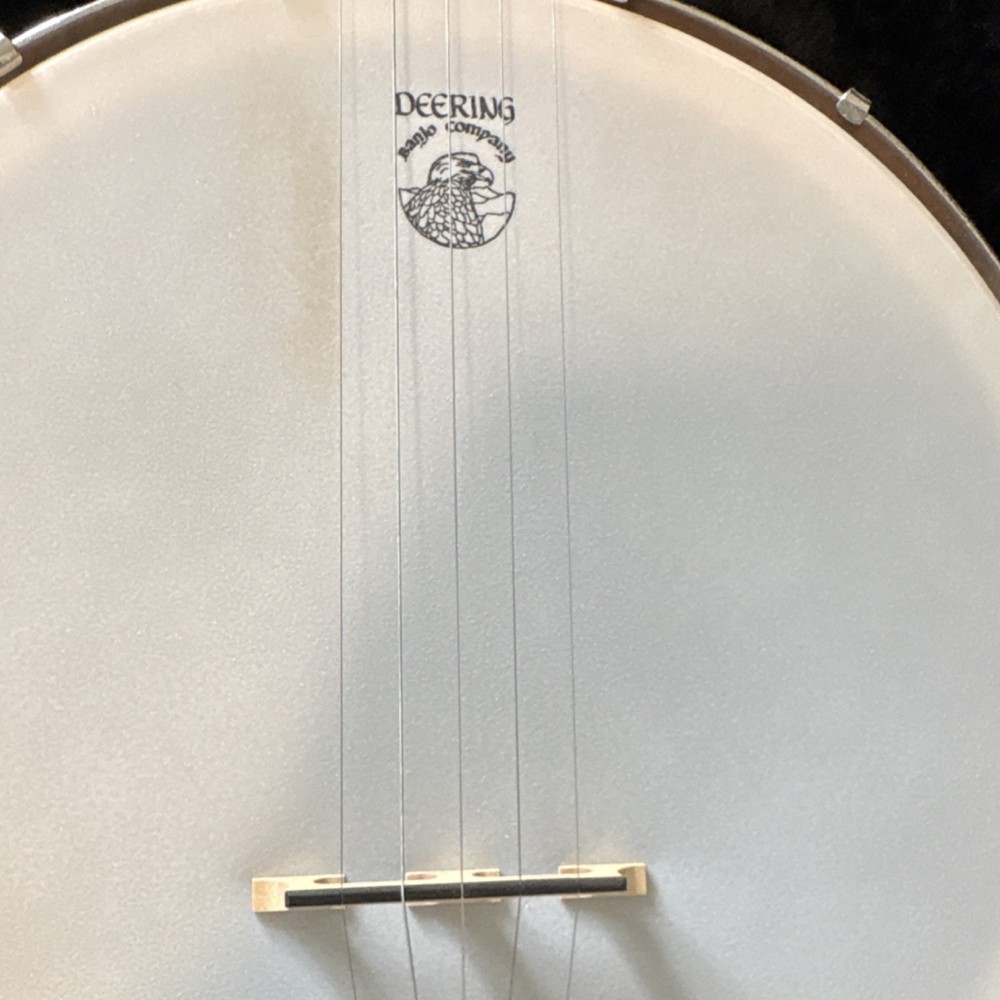Deering Goodtime 5-String Open Back Maple Banjo Natural Finish with Hard Case