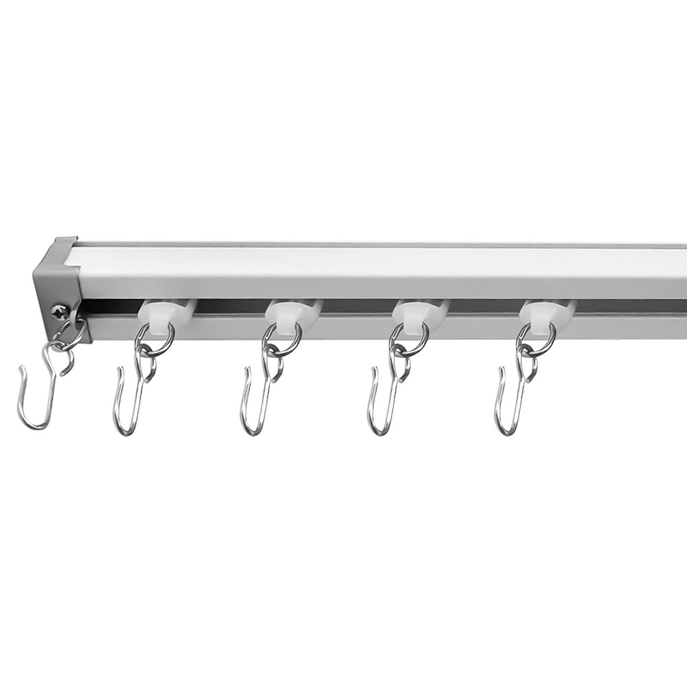 Roller Hooks For Ceiling Curtain Tracks Heavy Duty Glider Hooks 10 PCS