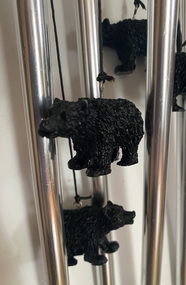 Bear Wind chime 5”x3.5”x20”