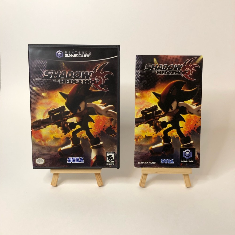 Replacement Case and Manual Only for Shadow The Hedgehog Nintendo GameCube