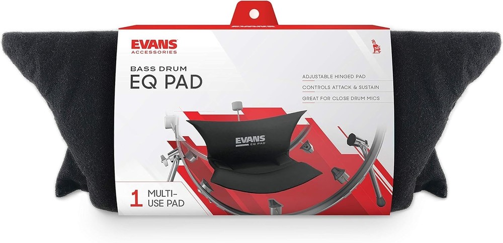 1 Multi-Use EQ Pad for Adjustable Drum Sound Control and Mic Compatibility
