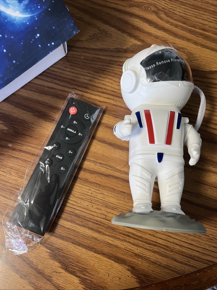 Astronaut Star Galaxy Projector Space Night Light Nebula Ceiling Timer Remote