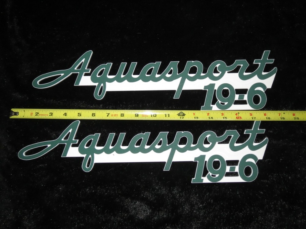 Aquasport 19-6 Badges / Emblems