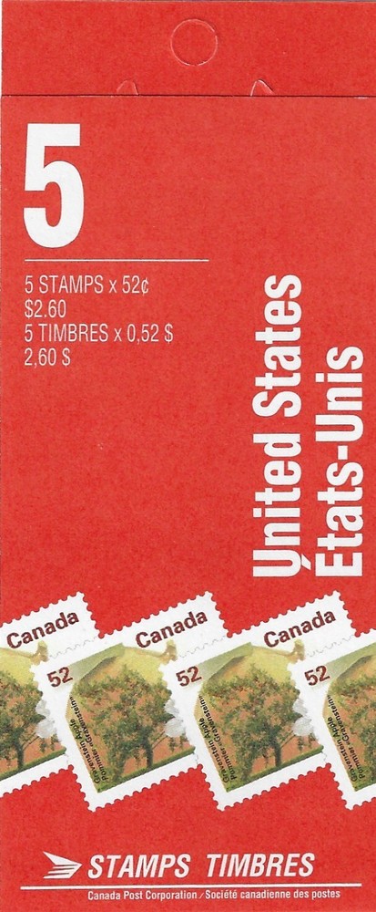 Canada Booklet - BK180b  - MNH