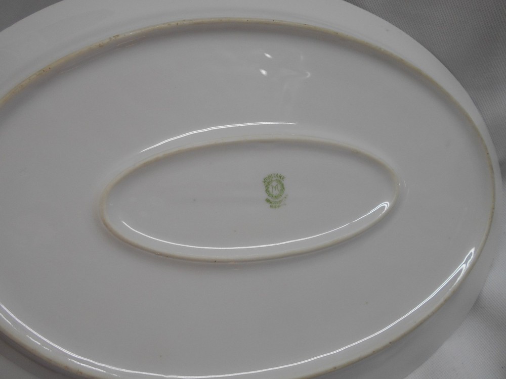 VINTAGE NORITAKE "NIPPON" ROSE PATTERN serving platter