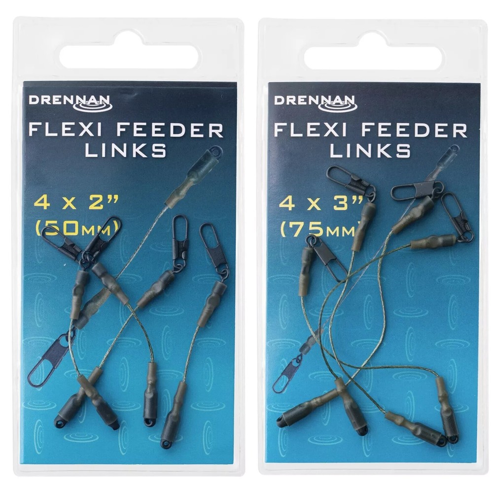 Drennan Flexi Feeder Links - 2" or 3" Both Sizes