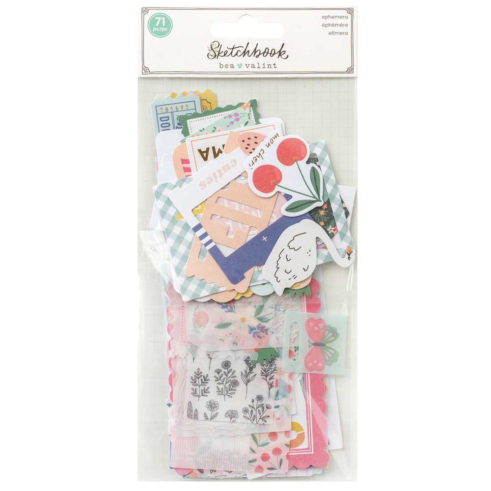 Bea Valint Sketchbook Ephemera-Journaling