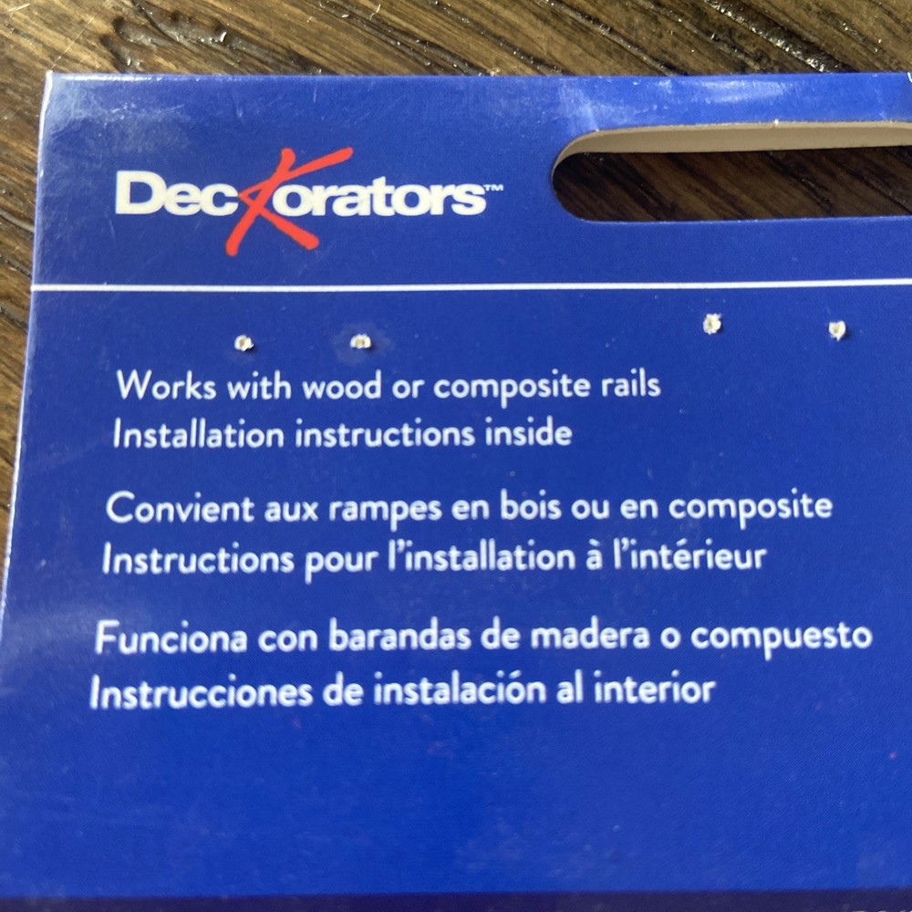 Deck Railing Brackets Pack Of Two {15}