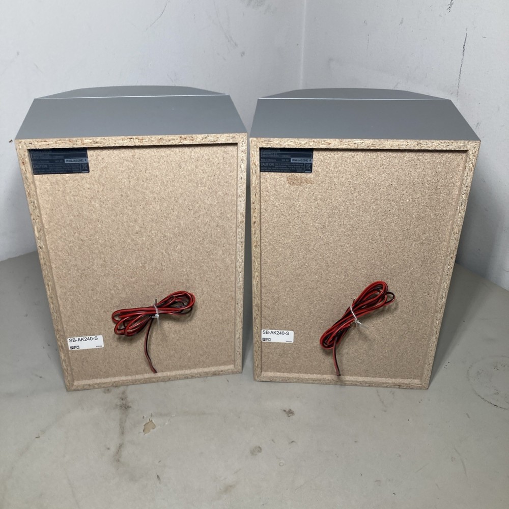 Panasonic SB-AK240 Speaker System Set Right and Left Matching Set Tested Works