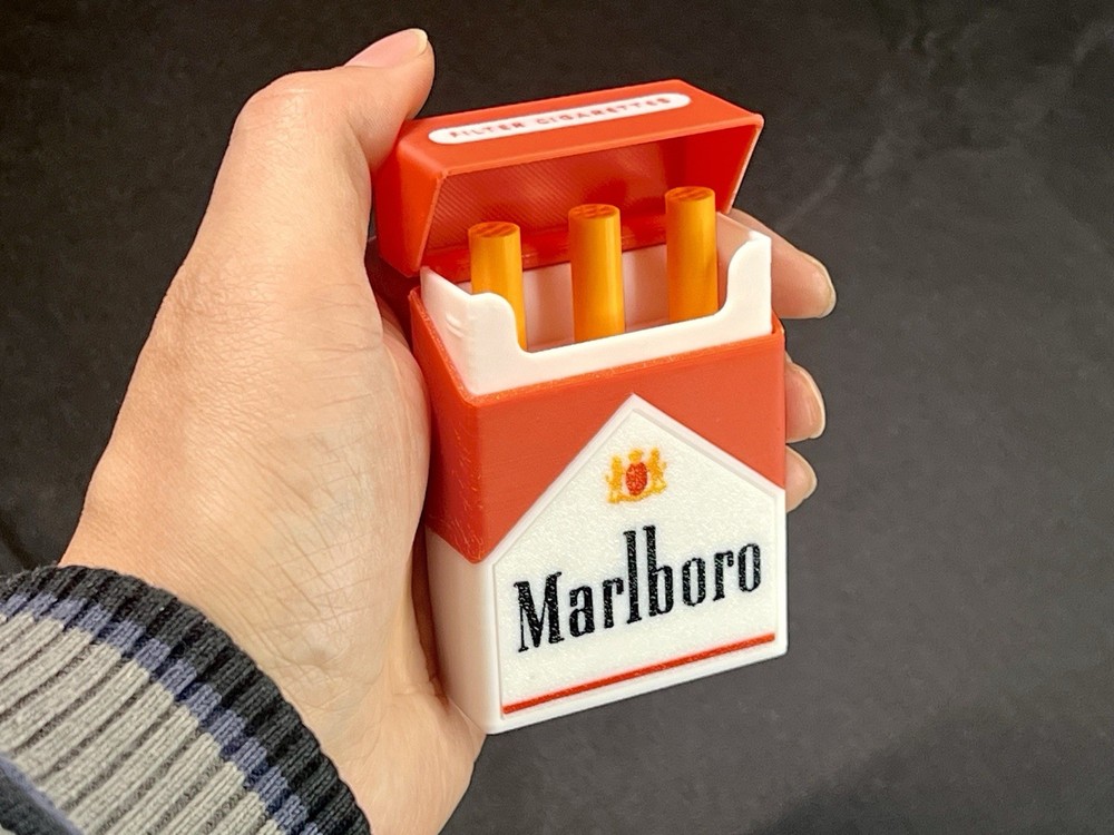 Marlboro Cigarette Pack Prank Bubble Blower