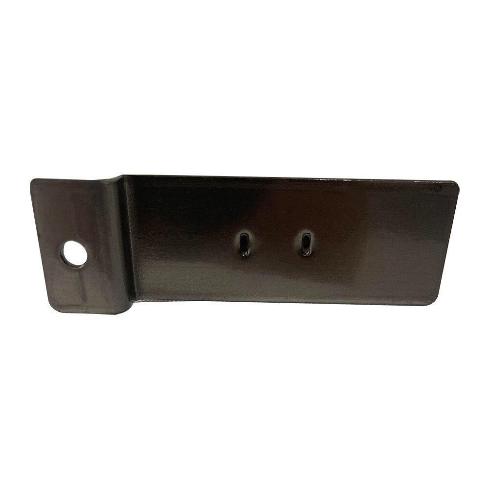 8" Raw Steel Slatwall Panel Hooks Display Hooks,Single Rod Hooks - Pack 12