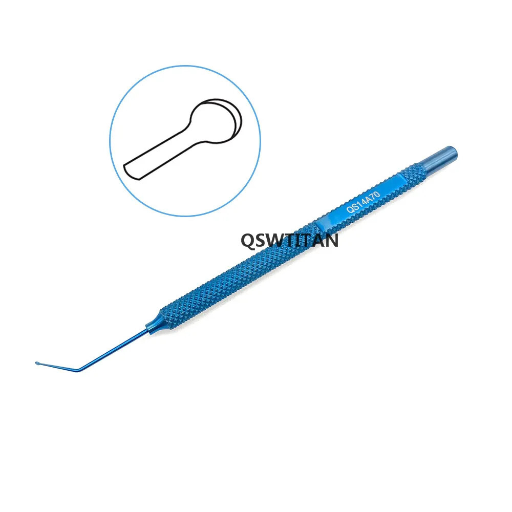 Titanium ICL Manipulator hook Double Eyelid Ophthalmic Hook Surgical Instruments