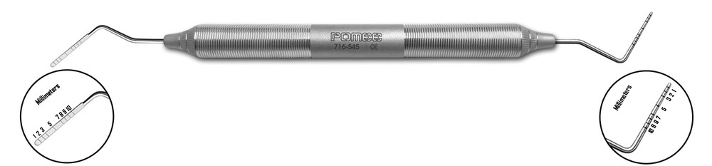 WILLIAMS/FOX PROBE HOLLOW HANDLE 9.5 MM ULTRA LIGHT