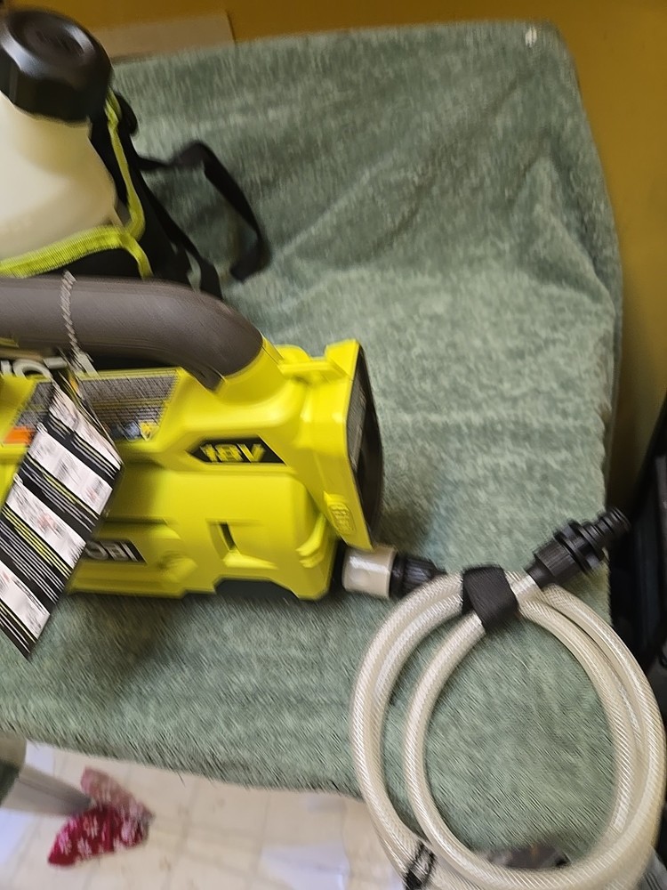 RYOBI P2807BTL 18V Electrostatic Sprayer 1 Gal. bare tool P2807- TOOL ONLY