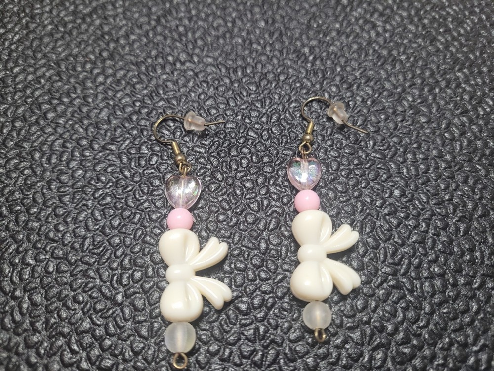 Pretty Bow Bracelet And Earrings
