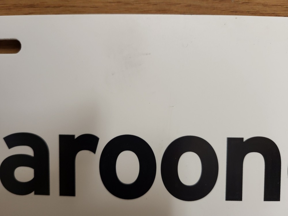 Vintage Maroone License Plate