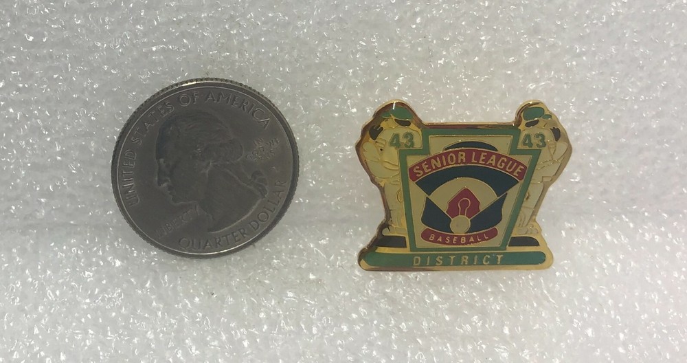 Senior League Baseball District Pin