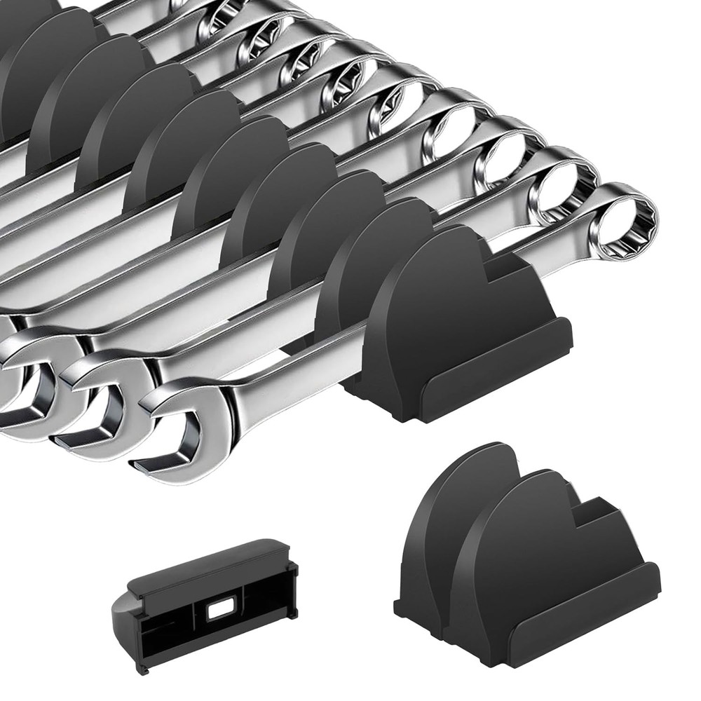 48PCS Tool Magnetic Wrench Organizer,Customizable Magnet Modular Tool Organizer