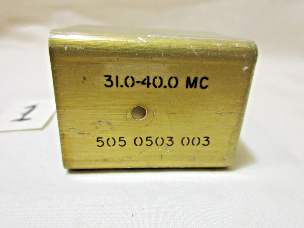 Vintage Rockwell Collins VHF, Adjustable, Interstage RF Transformers