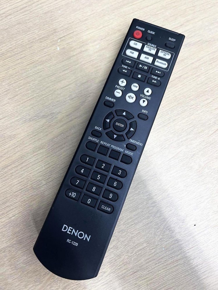 DENON RC-1229 Remote Control for Audio CD Receiver