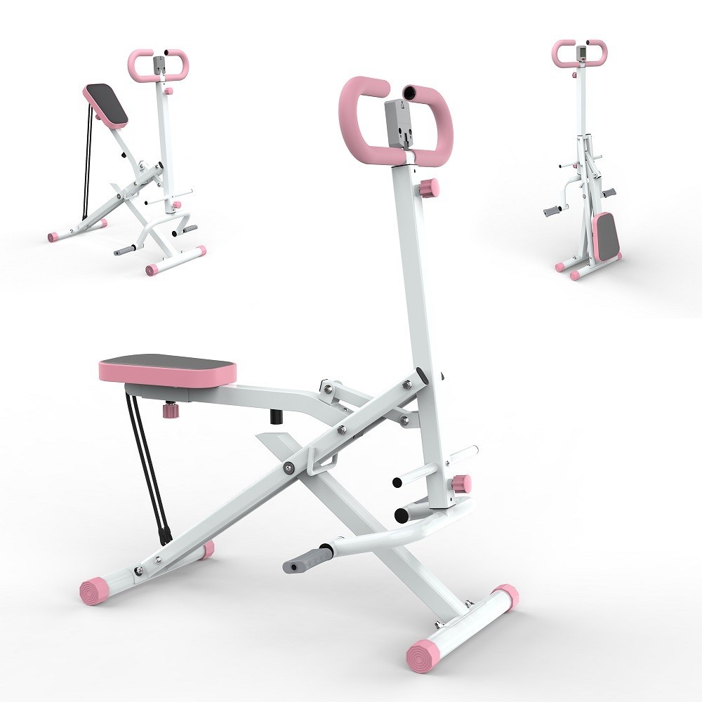 Squat Machine for Home, Assist Trainer for Glutes Workout Foldable Resistance