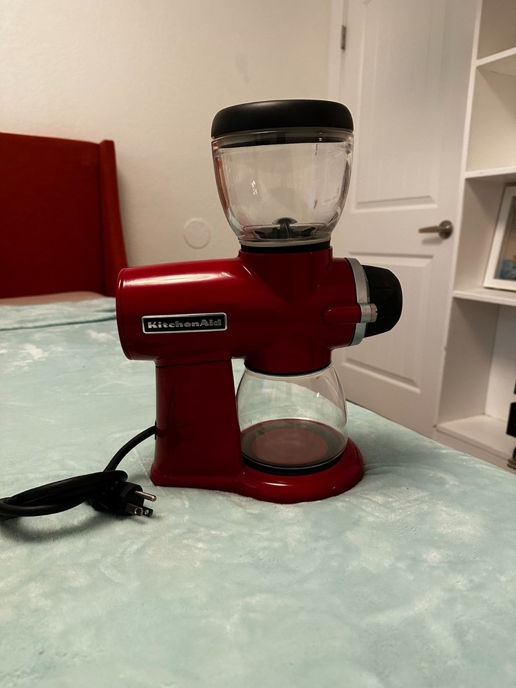 KitchenAid Burr Precision Coffee Grinder, Empire Red - KCG0702ER