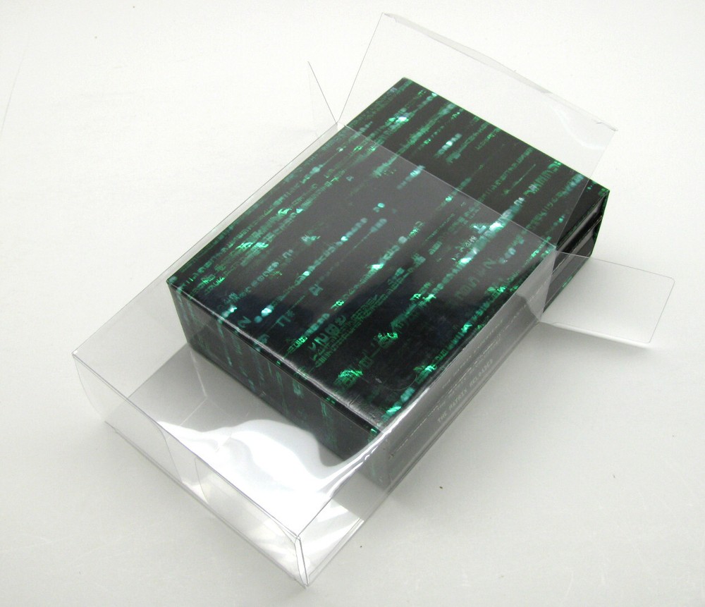 1x DVD OVERSIZED BOX SET (SIZE DVO G) - CLEAR PLASTIC PROTECTIVE BOX PROTECTOR