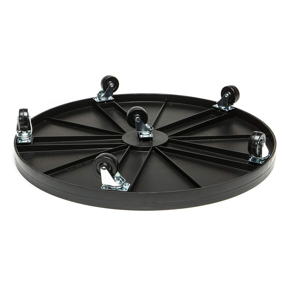 Devault Enterprises Plant Dolly, 24", Grey 24" Gray